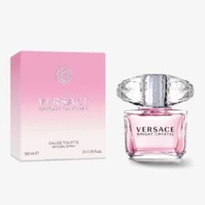 New Sealed Versace Bright Crystal Eau de Toilette 3 oz 3.0 oz